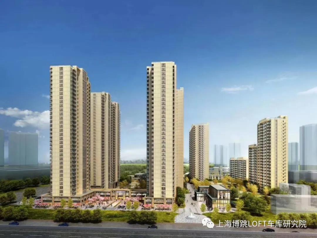 巫溪采用了LOFT车库武汉当代集团春风十里项目现已结构封顶！